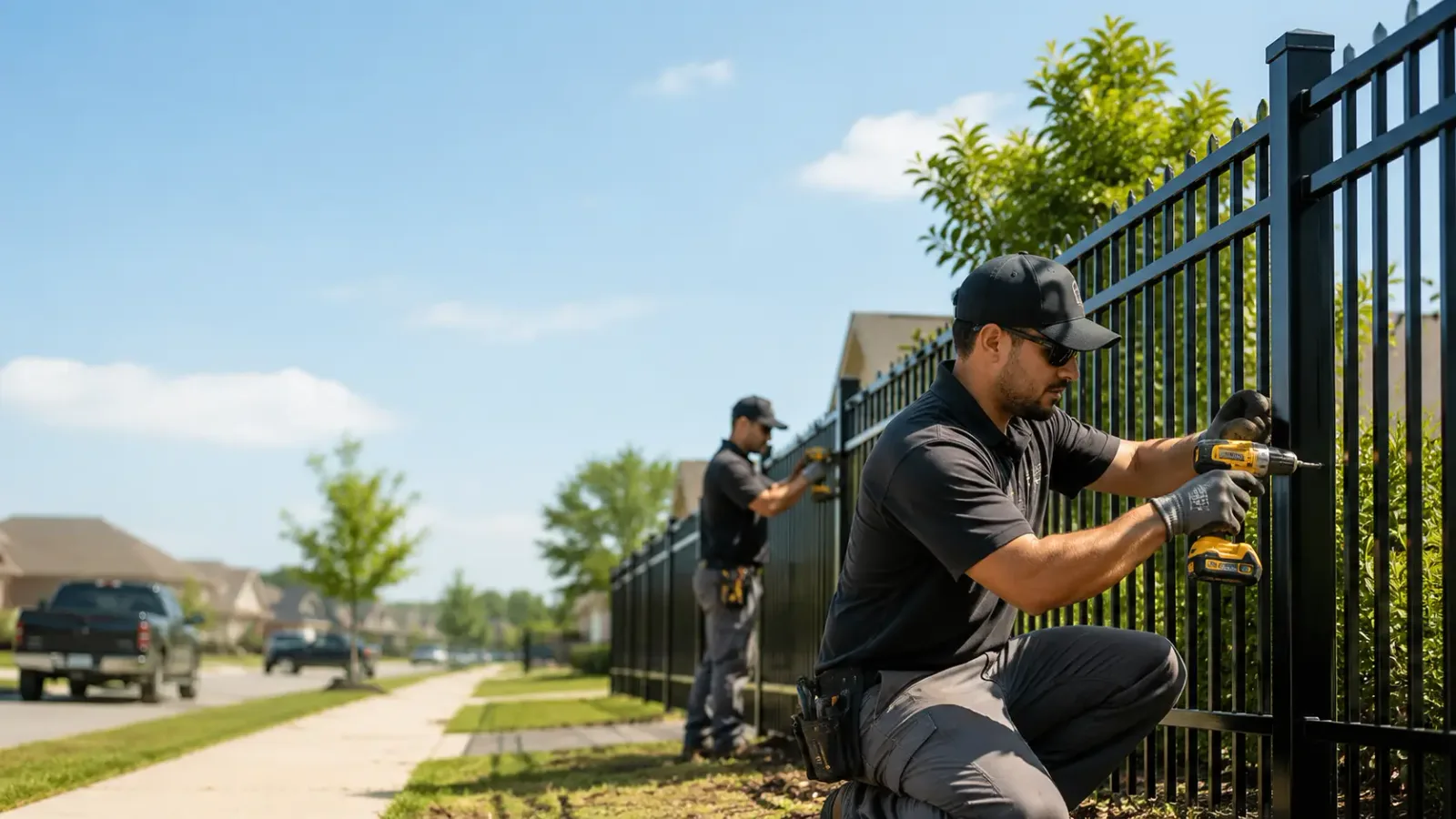 Metal Fence Installation in Manchester, WA